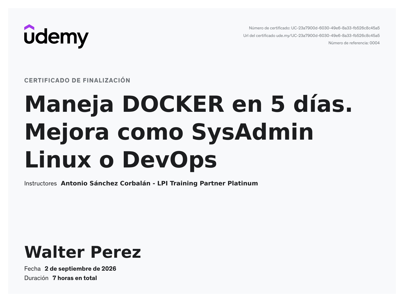 Docker Admin
