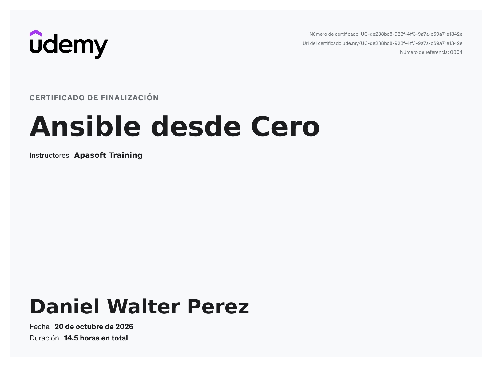 Curso de Automatización con Ansible y AWX
