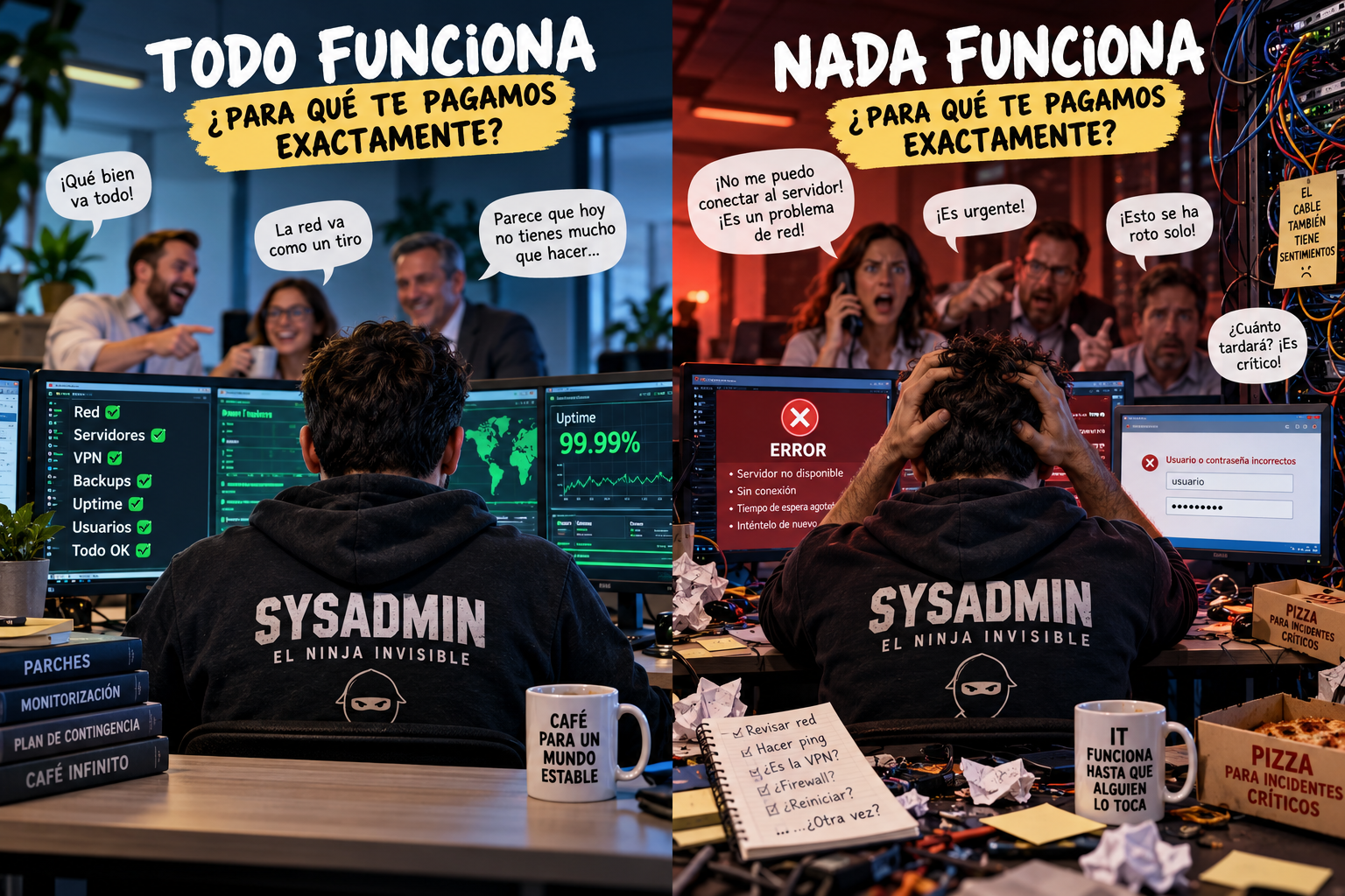 Imagen de portada de Penurias de un técnico IT